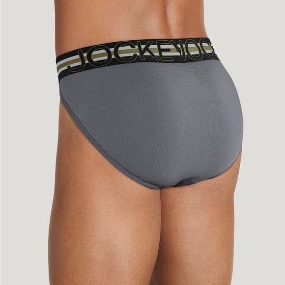 Jockey® Men’s Sport Stability Pouch Microfiber String Bikini Vulcan New XL - Picture 2 of 2